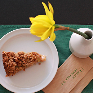 Apfel-Rhabarber-Streusel a la Claudia Apfel-Rhabarber-Streusel a la Claudia