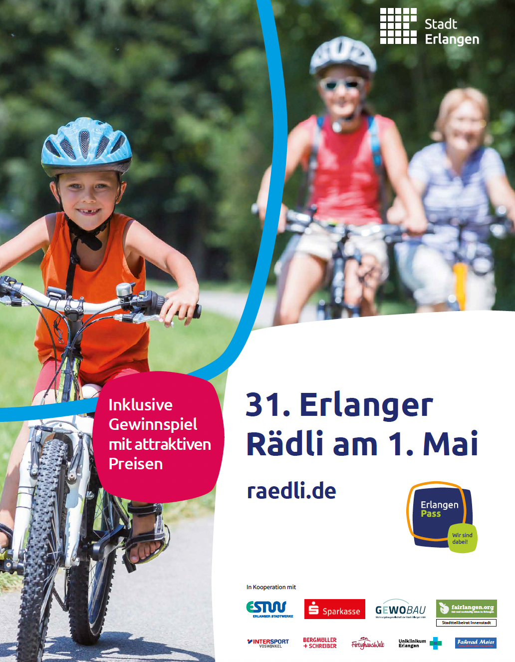 Logo der Erlanger Rädli 2026